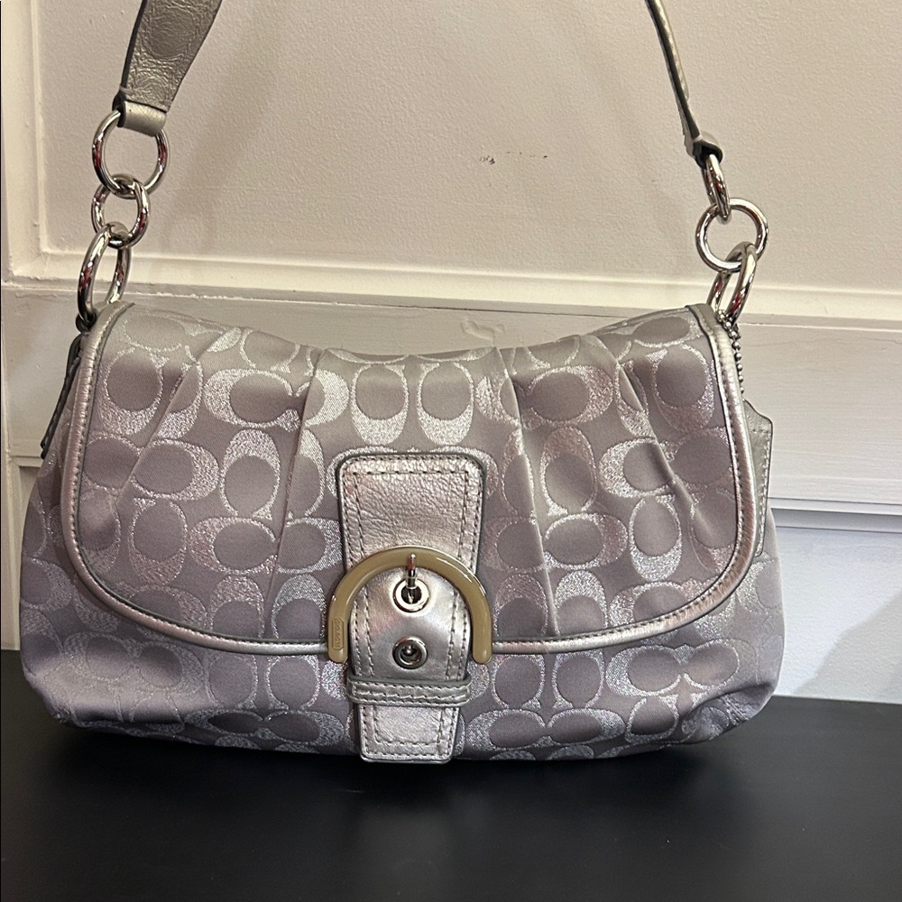 Coach Soho Signature Jacquard shoulder bag